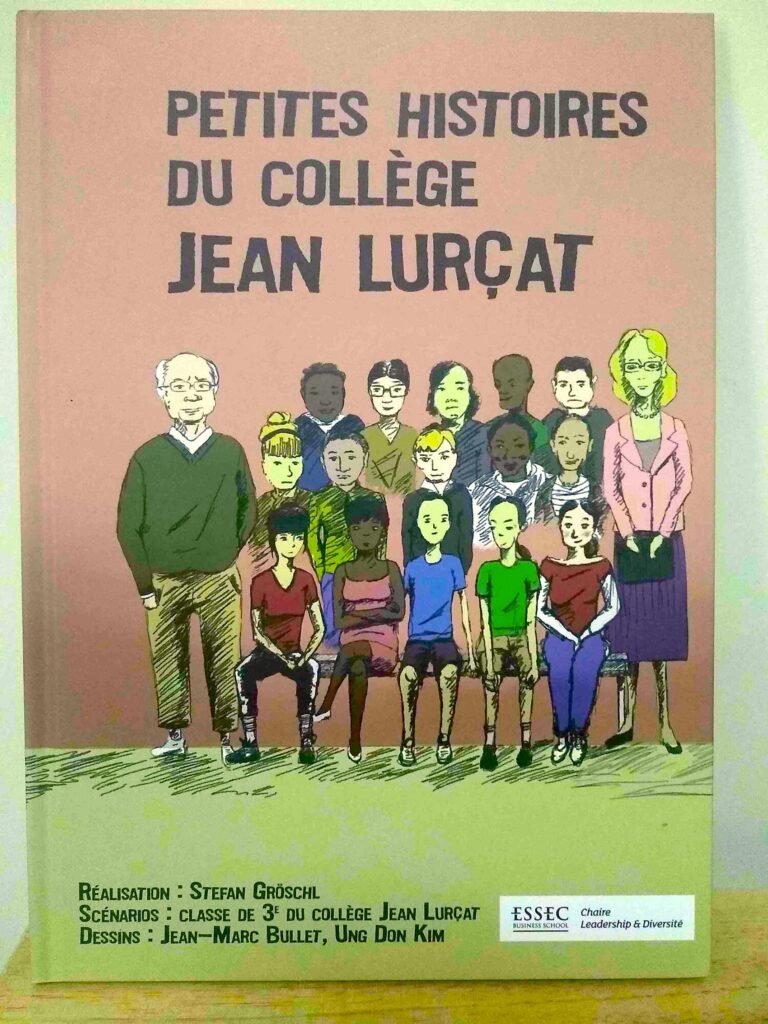 A comics book made with the students of a school in Sarcelles, France